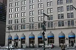 Erdgeschoss und 2.&nbsp;Etage mit den Siegelwappen am 14.&nbsp;Februar 2021