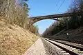 Brücke über die Bahnstrecke Stuttgart–Horb