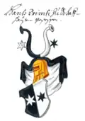 Wappen des Hans Brümsi bei Aegidius Tschudi ca. 1560