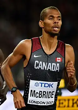 Brandon McBride Rang vier in&nbsp;1:46,21&nbsp;min