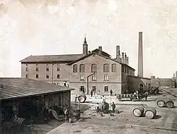Brauerei, um 1900