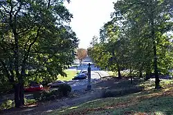 Blick Richtung Wendentorwall im Osten