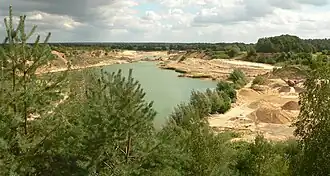 Sandabbau am Brelinger Berg bei Oegenbostel