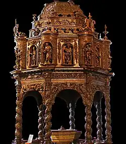 Baldachin (1675), Detail