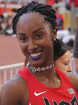 Brianna McNeal, frühere Brianna Rollins – disqualifiziert wegen&nbsp;Fehlstarts