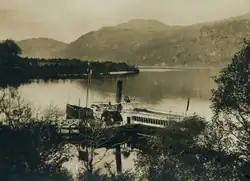 Schiffsanleger des Hüttenwerks