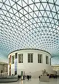 Dach des British Museum, London