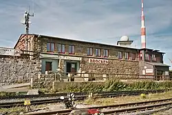 Kopfbahnhof auf dem Gipfel