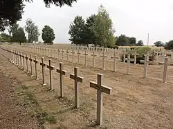Gräberfeld der Nécropole nationale Brocourt-en-Argonne à Récicourt