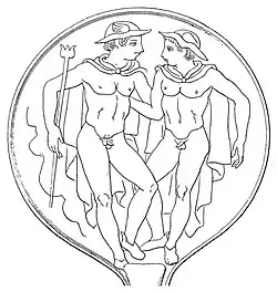 Turms in Doppelgestalt als Zwillingspaar