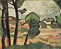 André Derain: Paysage de Provence, 1908