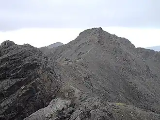 Blick vom Am Basteir nach Westen zum Bruach na Frìthe