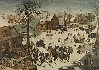 Die Volkszählung zu Bethlehem (Pieter Bruegel der Ältere)