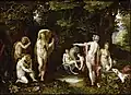 Diana und Actaeon (Jan Brueghel der Ältere, Jacob de Backer, um 1595)