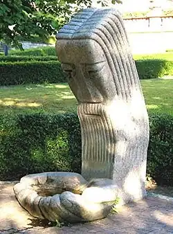 Brunnen – weinender Jesus