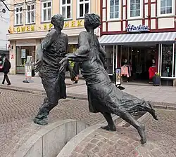 „Wiedervereinigungs­brunnen“, 1996 Duderstadt