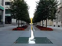 Brunnenanlage in der St. Wolfgang-Straße