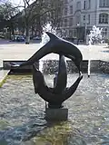 Delphinbrunnen aus dem Jahr 1968