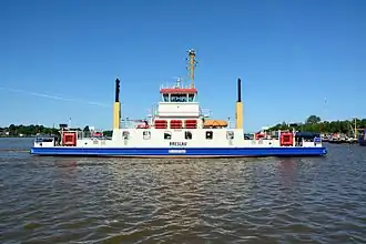 Fähre Breslau über den Nord-Ostsee-Kanal (Tragkraft 100 t)