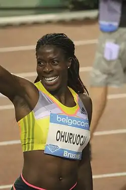 Christine Ohuruogu, mit der britischen Staffel am Schlusstag Dritte, kam als Vierte ihres Halbfinales nicht in den&nbsp;Endlauf