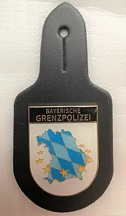 Bayerische Grenzpolizei (eigentlich: Direktion der Bayerischen Grenzpolizei) mit Sitz in Passau