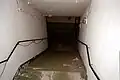 Treppenabgang in den Bunker