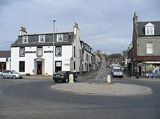 Straßenzug in Ellon