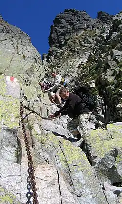 Blick vom Höhenweg Orla Perć