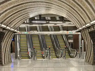 Station Szent Gellért tér 2014 (2019 in Szent Gellért tér-Műegyetem umbenannt)