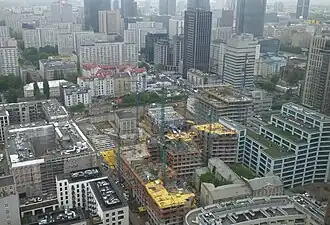 Baufortschritt im Mai 2019