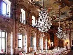 Der Festsaal von Schloss Bückeburg
