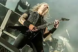 Gitarrist Michael Paget