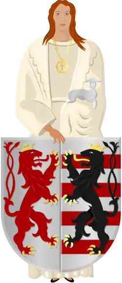 Wappen des Ortes Bunde