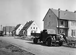 Ford Rhein in einem Neubaugebiet in Hannover