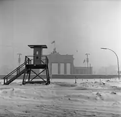 Brandenburger Tor, kalte Zeit im Kalten Krieg, 1963