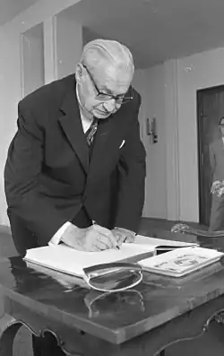 Hamburg Herbert Weichmann Bundesratspräsident (1. November 1968 bis 31. Oktober 1969)