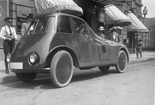 Stromlinien-Pkw von Aurel Perșu 1930