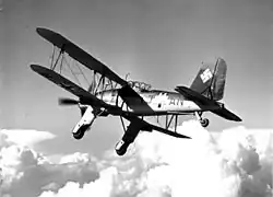 Fieseler Fi 167 im Flug