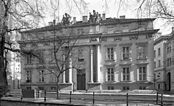 Ehemaliges Direktionsgebäude der Gewehrmanufaktur (zerstört), Foto um 1930
