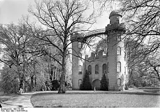 Das Schloss in den 1930er Jahren