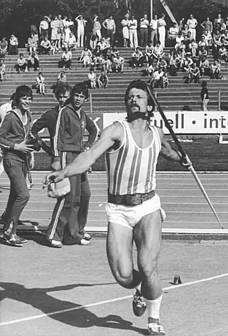 Vizeeuropameister Detlef Michel, amtierender Weltmeister und EM-Dritter von&nbsp;1982