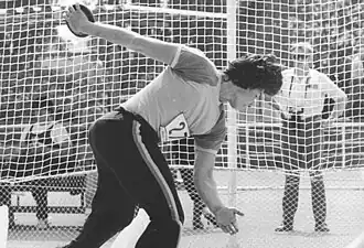 Gisela Beyer erreichte wie bei den Olympischen Spielen 1980 Platz vier – 1983 wurde sie WM-Fünfte