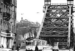 ET 57 auf dem Blauen Wunder