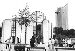 Bowlingtreff in Leipzig von Winfried Sziegoleit, erbaut 1987