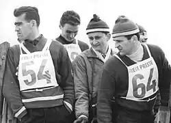 Endre Kiss (Nr. 54) im Jahr 1963