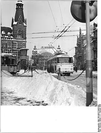 Erfurt, Verkehrskanzel Angerturm, 1969