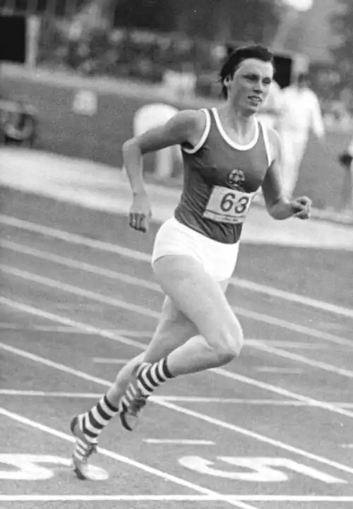 Vizeeuropameisterin Bärbel Wöckel gewann zwei Tage später den Titel über 200&nbsp;Meter