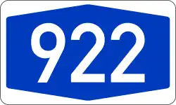 Bundesautobahn 922