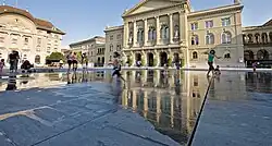 Valser Granit und Wasserspiel