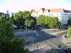 Bundesplatz in Höhe Wexstraße (Blickrichtung nach Nordosten)